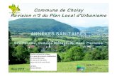 Commune de Choisy Révision n°3 du Plan Local d'Urbanisme … · 2013. 5. 16. · 1 ANNEXES SANITAIRES Eau Potable, Ordures Ménagères, Eaux Pluviales Mars 2010 Commune de Choisy