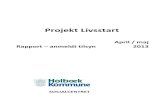 Projekt Livsstart - Holbæk · Projekt Livsstarts Godkendelse er dateret d.22. februar 2013 hvoraf det fremgår, at Fonden Projekt Livsstart er en juridisk enhed, der er organiseret