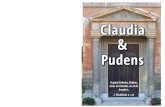 Claudia Pudens - Stichting Vlichthus · 2014. 12. 15. · Claudia & Pudens U groet Eubulus, Pudens, Linus en Claudia, en al de broeders. 2 Timótheüs 4 : 21 Eeuwen voor de komst