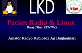 Seminer Çalışmaları - Packet Radio & Linux · 2016. 8. 9. · - Radyo Amatörlüğünün gelişmesi için çalışır. - Telsiz istasyonu kurar. - Telsiz istasyonu vasıtasıyla