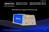 Discovery 221AC/DC Evo Discovery 300AC/DC Evo · 2019. 5. 20. · WELD THE WORLD Cod. 006.0001.2000 19/07/2018 V.2.0 Discovery 221AC/DC Evo Discovery 300AC/DC Evo 5 DEUTSCH 1.1 DARSTELLUNG