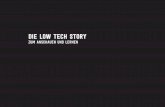 DIe low tech story - Stadt Wien · 2016. 12. 27. · Anschließend zieht sich die „Low Tech Story“ über das Leben von Alev, Anna und Ali wie ein roter Faden in grüner Schrift