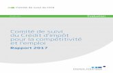 au coeur du débat public - Comité de suivi du Crédit d ...€¦ · Publication du document complémentaire au rapport de septembre 2016 du comité de suivi du CICE 3 octobre 2017