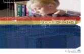 Rapport annuel 2003-2004 - Université de Montréal · RAPPORT ANNUEL 2003-2004 DIRECTION DES BIBLIOTHÈQUES UNIVERSITÉ DE MONTRÉAL 1 Ce rapport annuel témoigne des progrès réalisés