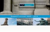 Rapport annuel 2009 - 2010 - FSMA...RAppoRt Annuel 2009-2010 Conformément à l’article 48, § 1er, 4°, de la loi du 2 août 2002, le rapport annuel de la Commission bancaire, financière