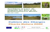 Cahiers des Charges Charte Natura2000 - Ministère de la … · 2011. 3. 23. · Les cahiers des charges étant aussi ceux utilisés dans d’autres documents d’objectifs. ... •-Réalisation