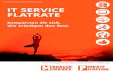 IT SERVICE FLATRATE...Flatrate für Support-Dienstleistungen optional Temperatur-Überwachung im Serverraum (sofern technisch möglich) + Managed Service: Server [ab 29,00 € / 39,00