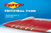 FRITZ!Box 7490 - AVM International · FRITZ!Box 7490 3 8 La interfaz de usuario de FRITZ!Box. . . . . . . . . . . . . . . . 32 8.1 Abra la interfaz de usuario ...