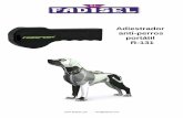 Adiestrador anti-perros portátil R-131descargas.cetronic.es/SCR131.pdf · 2017. 12. 1. · Con una buena educación tendremos una gran experiencia que nos hará disfrutar mucho más
