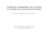 FORMES URBAINES DU FUTUR ET MOBILITÉ NON ...Public open spaces and non-motorized transport modes : prospective thinking based on the american experience Der öffentliche Raum und