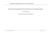 Technische Machbarkeit des B2-Tunnel in DeckelbauweiseTechnische Machbarkeit B2-Tunnel in Weilheim Dr. Gerd Berchtold 31.1.2018 Der B2-Tunnel soll in offener Bauweise realisiert werden,