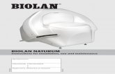 BIOLAN NATURUM...The Biolan Naturum is a toilet unit designed for one family and to be placed simply on the floor. The Naturum shall be located in a warm space. The toilet is intended