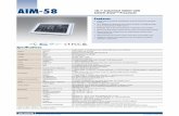AIM-58 10.1 Industrial Tablet with Intel® Atom™ Processor...2020/03/26  · Additional modules and accessories can be customized according to application requirements Specifications