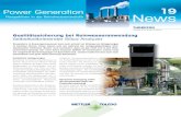 Industry Newsletter Power Generation 19...METTLER TOLEDO Power Generation News 19 3Neue Produkte Neue pHure Sensor -Option zur Messung von Reinstwasser Höchste Genauigkeit in Wasser
