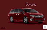 Odyssey · 2019. 10. 24. · streaming capability, which will keep your passengers amused with the ceiling-mounted, 10.2" display. With the available CabinTalk™1 feature, you can