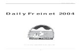 Daily Freinet 2004jfreinet.sub.jp/dailyfreinet/pdf/DF2004.pdfデイリーフレネ 2004- 3 -リンゴの木（越谷）、バクの会（所沢）、それに東 京シューレを交えてのフリースクールのサッカー対