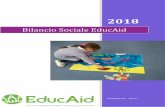 Bilancio Sociale EducAid...2 Nel 2016 e 2017 erano ugualmente 16 (inclusa però l’attività di organizzazione di eventi all’interno del Festival It.a.cà he quest’anno è stata