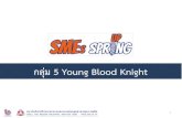 กลุม 5 Young Blood Knight - SMI · 2016. 11. 29. · ปรับ SME ให้เป็น smart enterprise (cost down,value up,collaborative) เปิดมุมมองตลาดและมาตรฐานระดับโลก