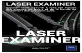 LASER EXAMINER - Décision Atelier · 2019. 9. 13. · Contrôle d’usure des disques de freins LASER EXAMINER permet de vérifier l’usure des disques de freins de manière simple