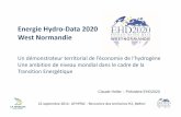 Energie Hydro-Data 2020 West Normandie€¦ · énergétique à grande échelle et se développer sur le marché mondial Phase 2 Établir la chaine d'approvisionnement en hydrogène,