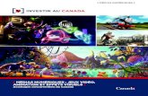 [ MÉDIAS NUMÉRIQUES : JEUX VIDÉO, ANIMATION ET EFFETS ...€¦ · L’industrie canadienne des médias numériques est en plein essor, et le Canada est reconnu comme un chef de