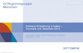 New GI Regionalgruppe München · 2018. 5. 24. · –Secure infrastructure is the foundation of there business Infrastructure & Security Working culture Don’t expect that Indian