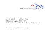 Medien- und ICT- Konzept 2019 - sekro.ch€¦ · 1.2 Wege zum Medien- und ICT-Konzept Die Schulpflege der Sek Rümlang Oberglatt beauftragte die Schulleitung und die IT Gruppe im