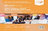 CPhI China 2020 · CPhI China 2020 第二十届世界制药原料中国展 ... 2016 10126 2017 15329 2018 20302 2019 225% 2016-2019. Various Onsite Conferences & Activities