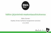 Riikka Järvinen Käytetty Vimana Oy/Raimo Kangasniemen … · 2019. 2. 21. · Liikennepalvelut 58 20 38 19 1 Luonnonsuojelun palvelut 13 12 1 12 0 ... Ympäristöterveydenhuollon