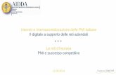 Internet e Internazionalizzazione delle PMI italiane Il digitale a ...€¦ · Il digitale a supporto delle reti aziendali Le reti d’impresa PMI e successo competitivo 12.06.2014.