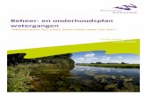 Beheer- en onderhoudsplan watergangen · 2020. 8. 18. · Beheer- en onderhoudsplan watergangen 7 Inleiding In het beheergebied van Waterschap Rivierenland ligt zo’n 20.400 kilometer