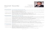 Auf der Heide 35 Daniel Goerke Deutschland - Daniel Goerke.pdf · 2017. 4. 12. · Daniel Goerke M.Sc. Auf der Heide 35 28355 Bremen Deutschland H +49 (172) 40 93 507 T +49 (421)