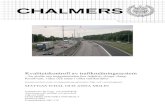 Kvalitetskontroll av trafikmätningssystempublications.lib.chalmers.se/records/fulltext/64513.pdfhistoria av trafikmätningar och det finns kontinuerliga mätningar från år 1967