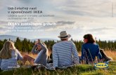 Udržateľný rast v spoločnosti IKEA...3. Súhrnný prehľad finančného roka 2018 Finančný rok 2018: 1. september 2017 – 31. august 2018 IKEA Bratislava v číslach • 1 obchodný