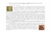 Dissertazioni sull’origine e diffusione dei Tarocchi...1 Dissertazioni sull’origine e diffusione dei Tarocchi di Claudio Dionisi Il mazzo dei Tarocchi Quello relativo ai tarocchi
