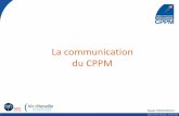 La communication du CPPM...Comment communique-t-on ? (3) Actions de communication externe Comme le cycle de conférences du CPPM, les Masterclasses, la Fête de la science, l’accueil