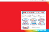 Die Maker Faire€¦ · Pressekontakt: Sylke Wilde – sy@maker-faire.de – Tel. +49 [0]511 5352 – 290 Die Maker Faire – eine Erfolgsgeschichte Die erste Maker Faire fand im