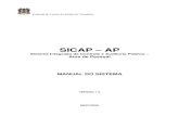 SICAP – APtce.to.gov.br/sicap/home/documentos/ap/manual.pdf · O SICAP AP - Sistema Integrado de Controle e Auditoria Pública - Atos de Pessoal foi instituído considerando a necessidade