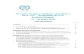 Comptes rendus analytiques des débatsarchive.ipu.org/conf-f/134/sr.pdf · 2016. 6. 28. · Comptes rendus analytiques des débats . de la 134. ème . Assemblée de l'UIP . Lusaka