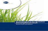 Nachhaltigkeit in der deutschen Konsumgüterwirtschaft · 1 Einführung Nachhaltigkeit – Megatrend in der Konsumgüterwirtschaft Ökologische, ökonomische und soziale Faktoren
