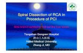 Spiral Dissection at RCA in Procedure of PCI.jsp.ppt [호환 모드]summitmd.com/pdf/pdf/1396_Spiral Dissection at RCA in... · 2010. 11. 5. · Spiral Dissection of RCA inSpiral