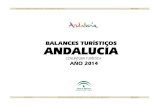 New BALANCES TURÍSTICOS ANDALUCÍA · 2015. 1. 23. · BALANCES TURÍSTICOS ANDALUCÍA | ALOJAMIENTO REGLADO ALOJAMIENTO REGLADO * | VIAJEROS AÑO 2014 LosLos alojamientos reglados