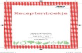 Receptenboekje - UPD · Receptenboekje Natasja van Montfoort GGD Brabant-Zuidoost 088 0031 233 n.van.montfoort@ggdbzo.nl  Receptenboekje.indd 1 8-9-2016 16:27:39