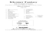 EMR 11353 Klezmer Fantasy Score 1Tpt · Klezmer Fantasy Solo Trumpet (Cornet) Wind Band / Concert Band / Harmonie / Blasorchester / Fanfare Marcel Saurer EMR 11353 1 1 8 1 1 1 5 4
