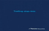 Trailing stop-lossshare.paretosec.com/download/produktark/SE-Trailing stop... · 2015. 9. 25. · TRAILING STOP-LOSS En trailing stop-loss och en vanlig stop-loss kan i utgångspunkt