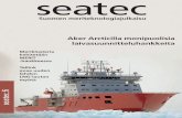 Aker Arcticilla monipuolisia laivasuunnitteluhankkeita · keskeistä meri-ICT:n ’ekosysteemin’ kehit - täminen. ... toon, kuten teollisen internetin käyttöön laivamoottoreiden