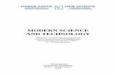 MODERN SCIENCE AND TECHNOLOGY · Полные тексты статей в открытом доступе размещены в Научной электронной библиотеке