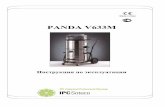 PANDA V633M - portotecnica.moscowportotecnica.moscow/image/data/file/equipment... · 6061 Фильтр- картридж моющийся 6295 Насадка – щетка круглая