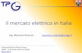 Il mercato elettrico in Italia - tpg.unige.it€¦ · Il mercato elettrico dovrebbe essere il più possibile nodale e istantaneo. Infatti il valore dell’energiavaria di nodo in