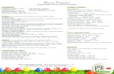 Buona Pasqua!… · Buona Pasqua! Happy Easter to you and your family! Appetizers Platters Vegetables & Sides Pasta & Vegetable Entrees Salads Desserts Holiday Entrees Eggplant Rollatini